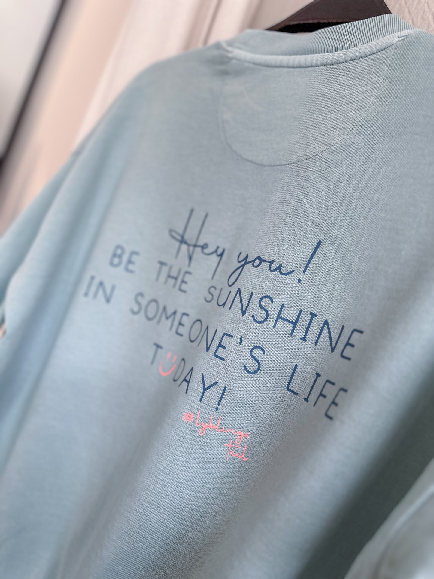 Sweatshirt *Sunshine* mint