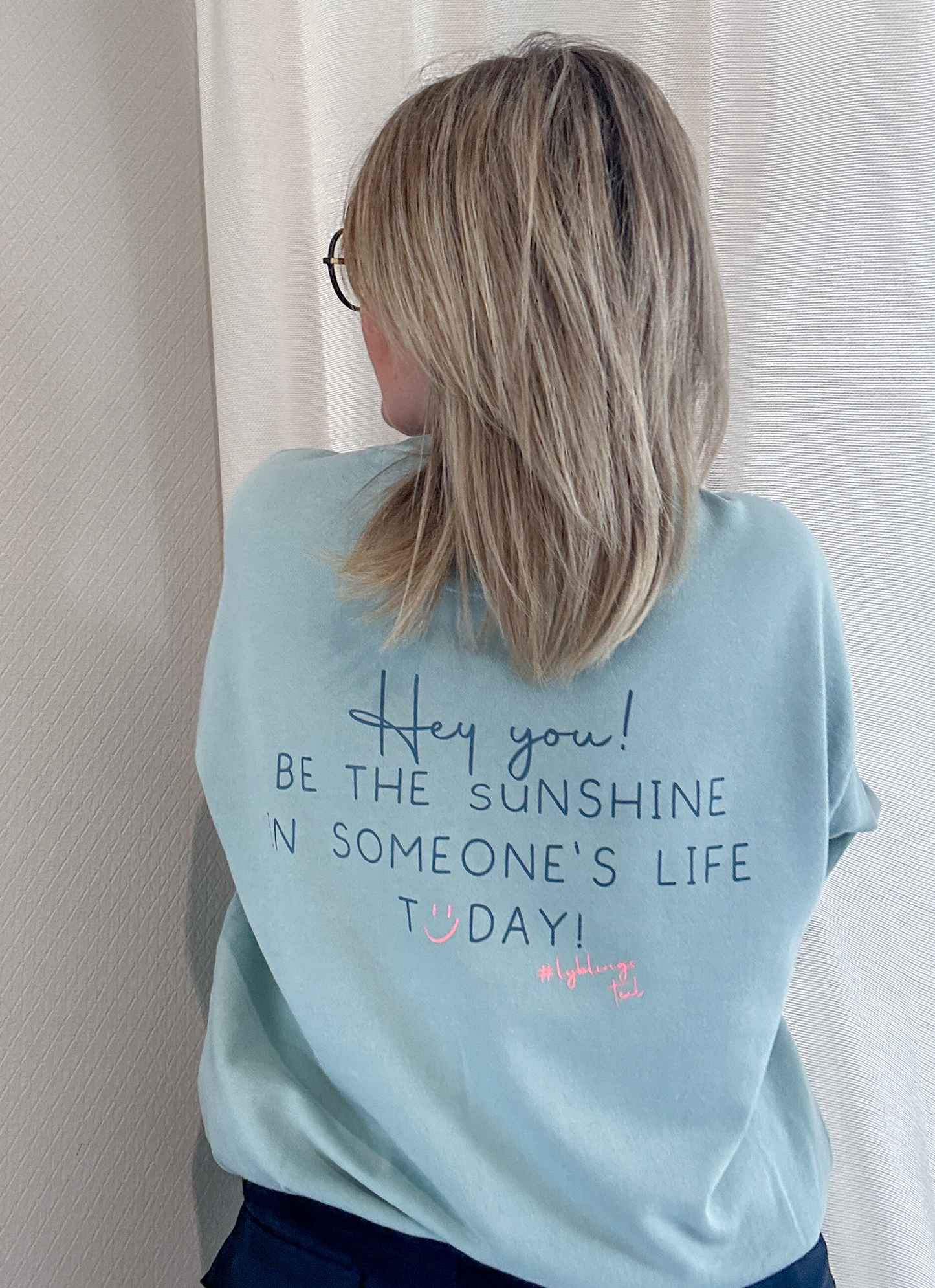 Sweatshirt *Sunshine* mint